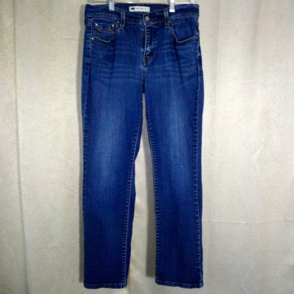 Levi's 505 Straight Leg Jeans Levi's 505 Straight Leg Jeans  Medium Wash…